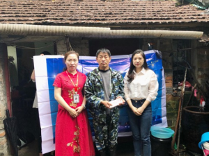 愛心不止，希望不斷——青峰集團(tuán)浙江公司螢火蟲愛心活動第105期